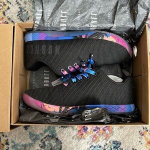 NOBULL Black and Multicolor Athletic Shoes